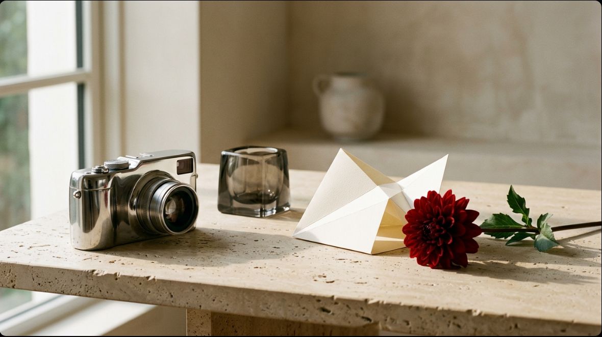Editorial still-life image generated with Nano Banana 2